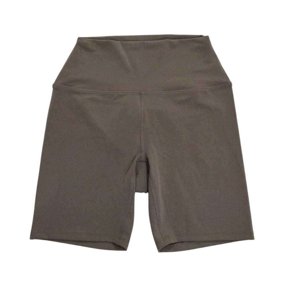 RBX Womens XS Brown High-Waisted Biker Shorts Comfortable Activewear. NWT.